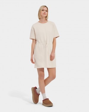 Ugg Anisha Women's Dress Beige | UYRTXBF-50