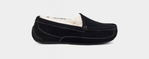 Ugg Ascot Kids' Slippers Black | LWHOBSY-21