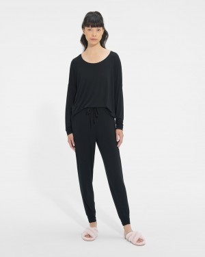 Ugg Birgit Set II Women's Sleepwear Black | EWLCFGX-60