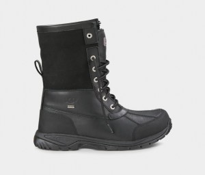 Ugg Butte Men's Boots Black | WGSFZOX-81