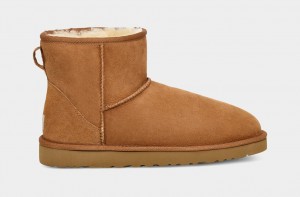 Ugg Classic Mini Men's Boots Brown | UKPBYCS-19