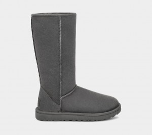 Ugg Classic Tall II Women's Boots Grey | XUZOANE-70