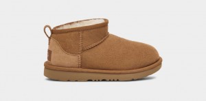 Ugg Classic Ultra Mini Kids' Boots Brown | LFYWCIN-26