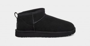 Ugg Classic Ultra Mini Women's Boots Black | YVMTWQF-31