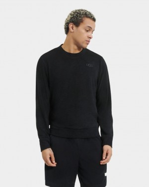 Ugg Coen Men's Tops Black | DJBREUA-45