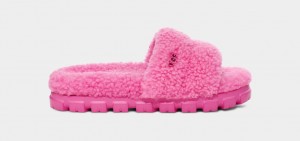 Ugg Cozetta Curly Women's Slippers Pink | PYSAEDO-40