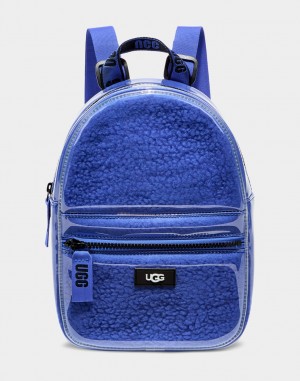 Ugg Dannie II Mini Clear Women's Backpacks Blue | PGVCHUN-27