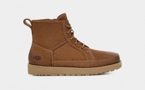 Ugg Deconstructed Lace Women's Boots Brown | GVFZTEB-48