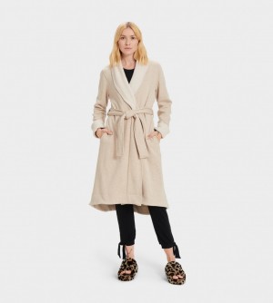 Ugg Duffield II Women's Sleepwear Beige | DPOLZTY-43