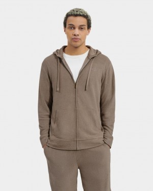 Ugg Edmond Men's Sweatshirt Grey | QLMSIBO-85