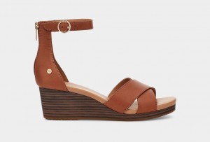 Ugg Eugenia Women's Sandals Brown | JUGOATX-92