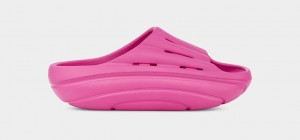 Ugg FoamO Women's Slides Pink | RPVNELC-59