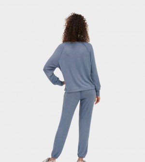 Ugg Gable Set Women's Sleepwear Navy | USXPHJW-53