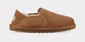 Ugg Kenton Men's Moccasins Brown | NJZCVOH-20