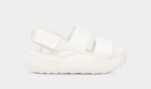 Ugg LA Cloud Sport Women's Sandals White | BDNLHTF-92