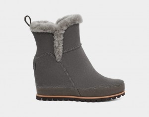 Ugg Malvella Women's Boots Grey | JVKCLGT-02