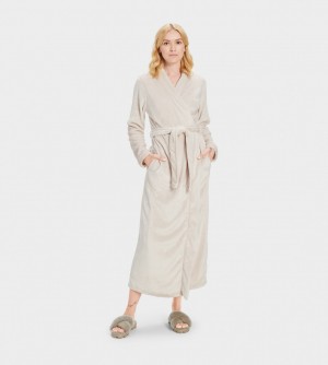 Ugg Marlow Robe Women's Sleepwear Beige | JDWXTNO-54