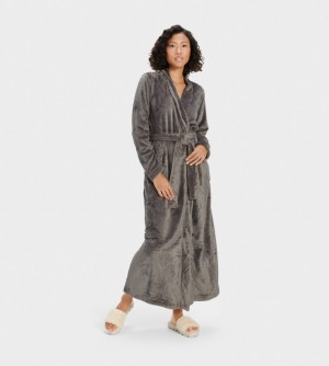 Ugg Marlow Robe Women's Sleepwear Grey | NDMWIKO-47