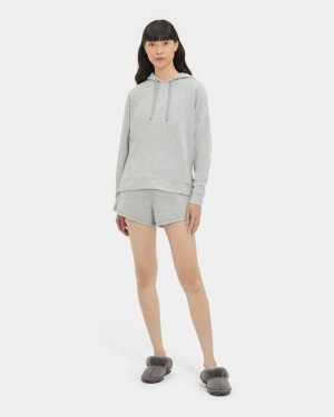 Ugg Maurice Micro Terrys Women's Shorts Grey | GHOLVWJ-04