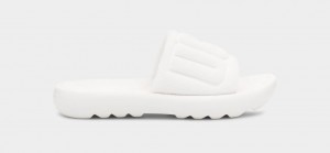 Ugg Mini Women's Slides White | GBLTERN-07