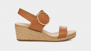 Ugg Navee Women's Sandals Brown | XOZPNHY-26