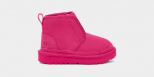 Ugg Neumel EZ-Fit Kids' Boots Pink | GWCVBQX-96