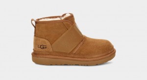 Ugg Neumel II Graphic Kids' Boots Brown | ISVXGBL-37