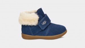 Ugg Nolen Kids' Boots Navy | XHIQDSF-95