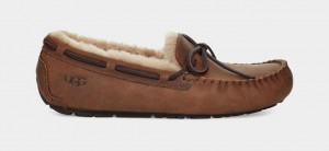 Ugg Olsen Men's Moccasins Brown | VYSNGDZ-70