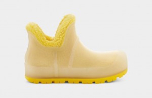 Ugg Raincloud Clear Women's Boots Yellow | MUONJYH-81