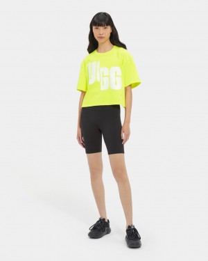 Ugg Rilynn Biker Women's Shorts Black | LGUPDER-92