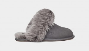 Ugg Scuff Sis Women's Slippers Grey | ZDJLBEF-52