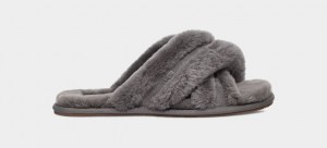 Ugg Scuffita Women's Slippers Grey | DZNKJTY-51