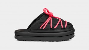 Ugg Spaceslider Tech Women's Moccasins Black | SQAWRXN-61