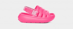 Ugg Sport Yeah Kids' Sandals Pink | DYBGIFQ-48