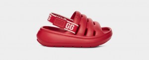 Ugg Sport Yeah Kids' Sandals Red | SEJGHQC-59