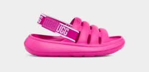 Ugg Sport Yeah Women's Slides Pink | PVJCIKD-61