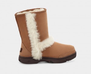 Ugg Sunburst Women's Boots Brown | LWTSVYM-31