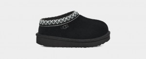 Ugg Tasman II Kids' Slippers Black | NYSQECO-59