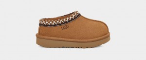 Ugg Tasman II Kids' Slippers Brown | QDUGCAJ-25