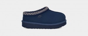 Ugg Tasman II Kids' Slippers Navy | GTBLWKU-76