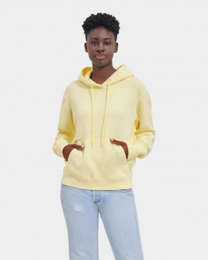 Ugg Tatiana Women's Hoodie Yellow | VTWGHBJ-98