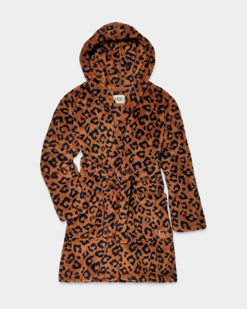 Ugg Aarti Print Women's Sleepwear Leopard | ZYVALQN-45