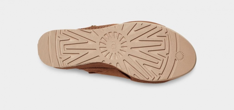 Ugg Abbot Women's Slides Brown | TDYKGNJ-09