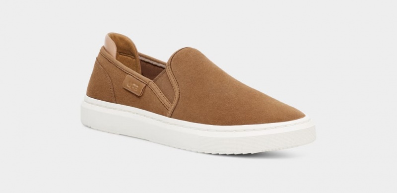 Ugg Alameda Suede Women's Slip On Brown | JIVGALT-46