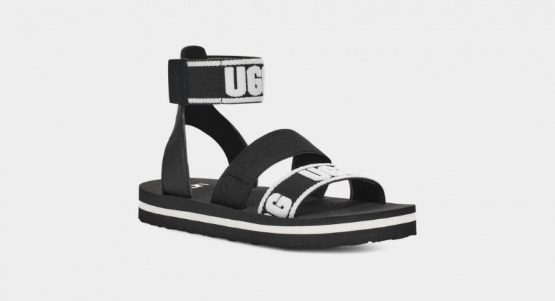 Ugg Allisa Kids' Sandals Black | LMZBNTE-67