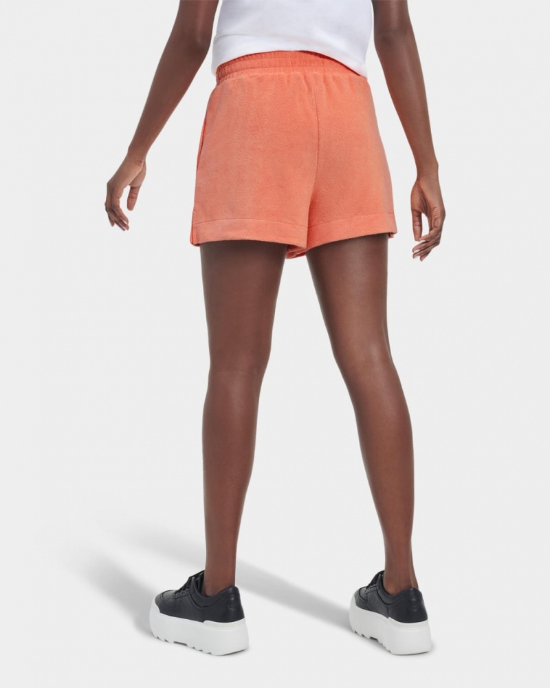 Ugg Amiah Drawstring Women's Shorts Orange | TBODENW-20