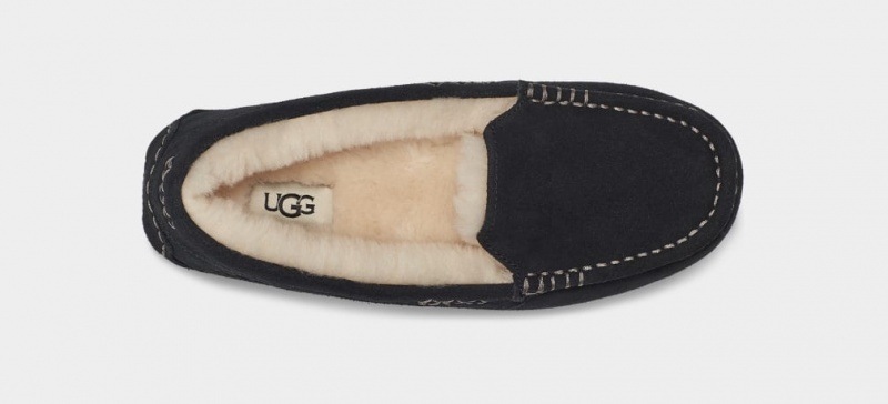 Ugg Ansley Women's Slippers Black | WVMHJGA-91