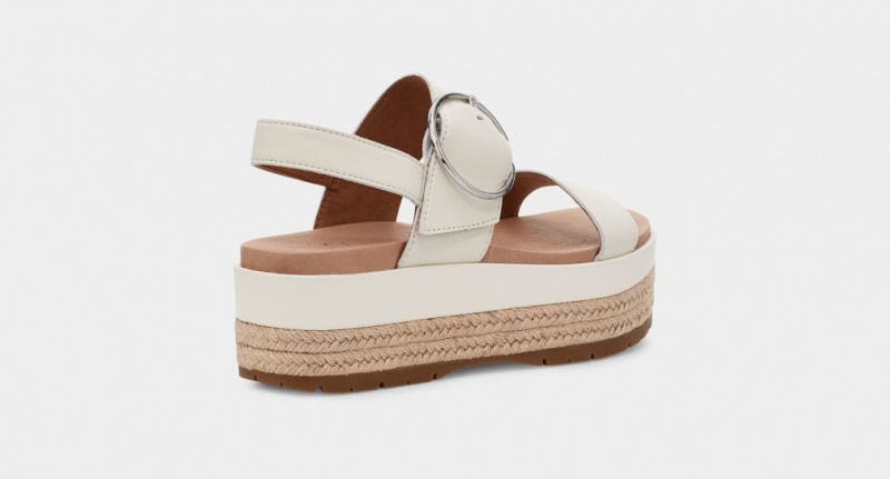 Ugg April Women's Sandals Beige | BVRLDWZ-41