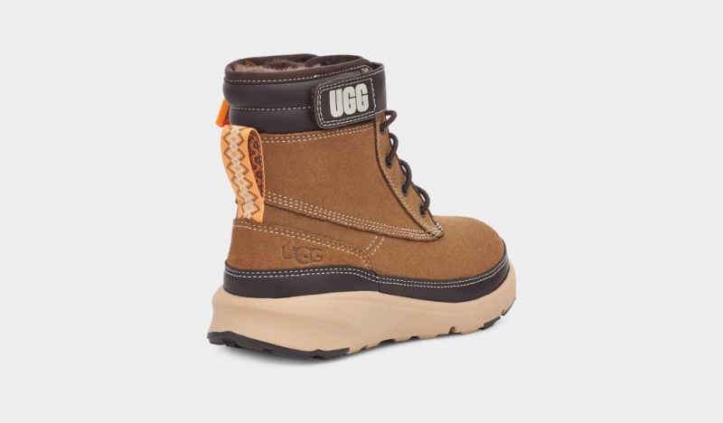 Ugg Arren Weather Kids' Boots Brown | VSYXQFD-21